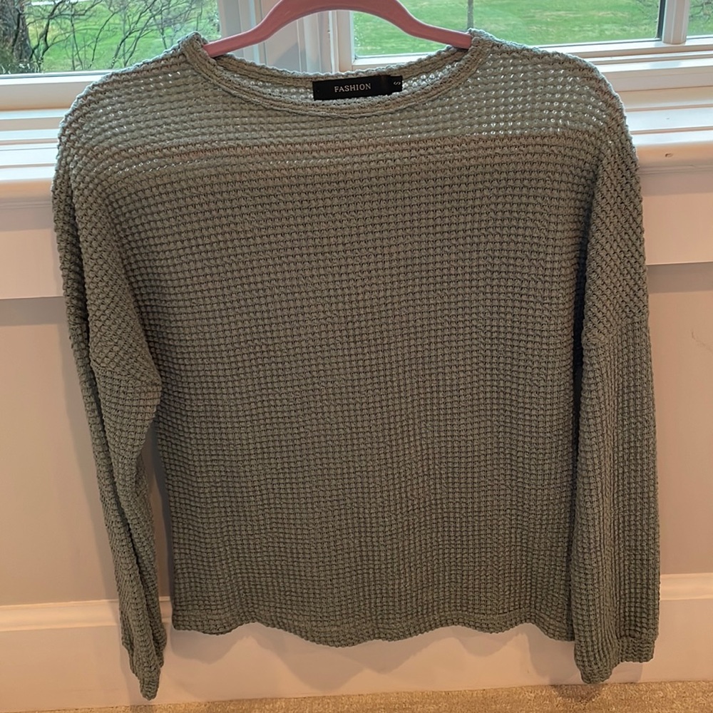 Soft Waffle Fashion Top